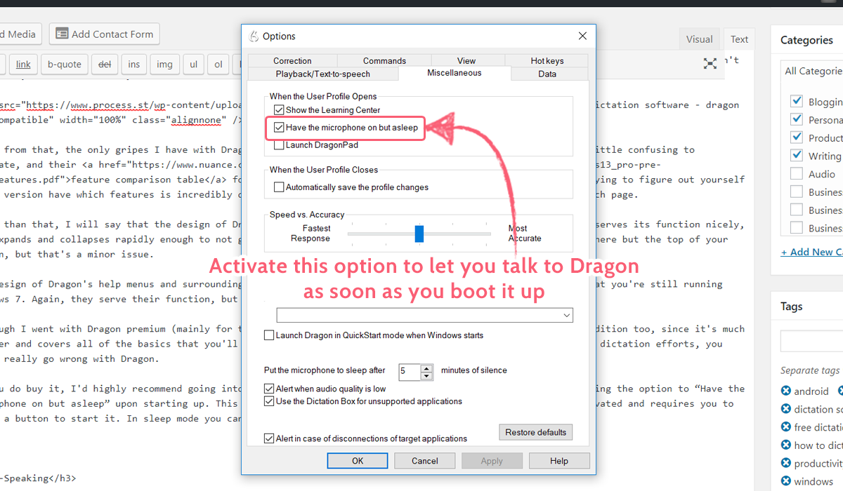 capitalized letter dragon dictate for mac